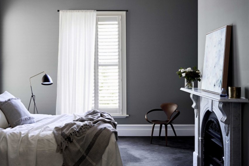 5 gray two-color combinations for bedroom walls to liven up your space