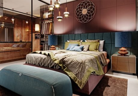 6 elegant bedroom designs with glass walls for your stylish home