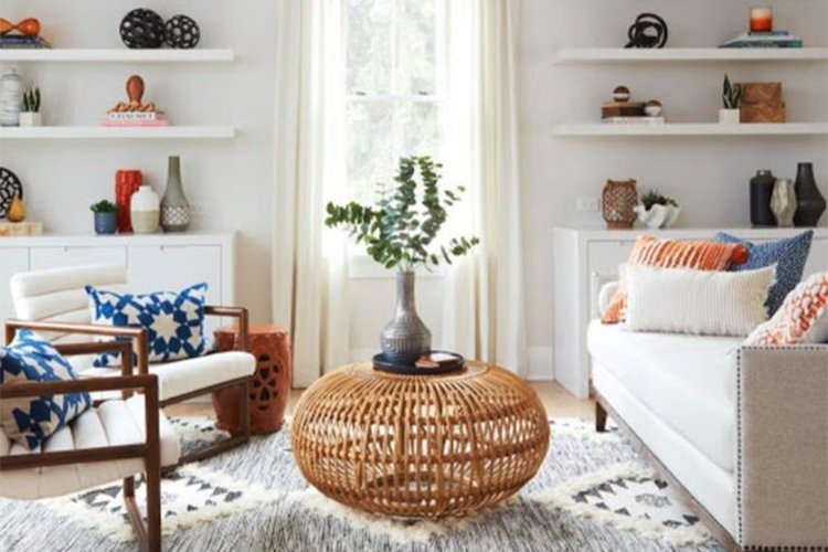 Style up a shelf