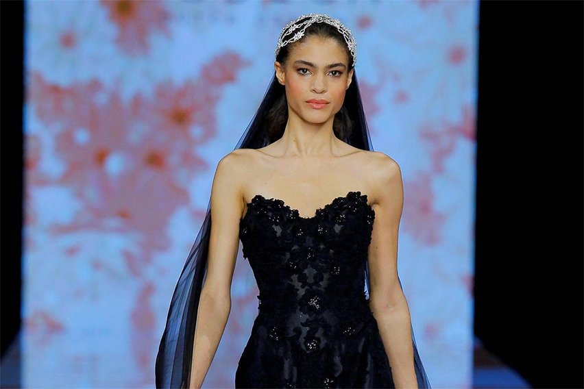 Beauty of black dress