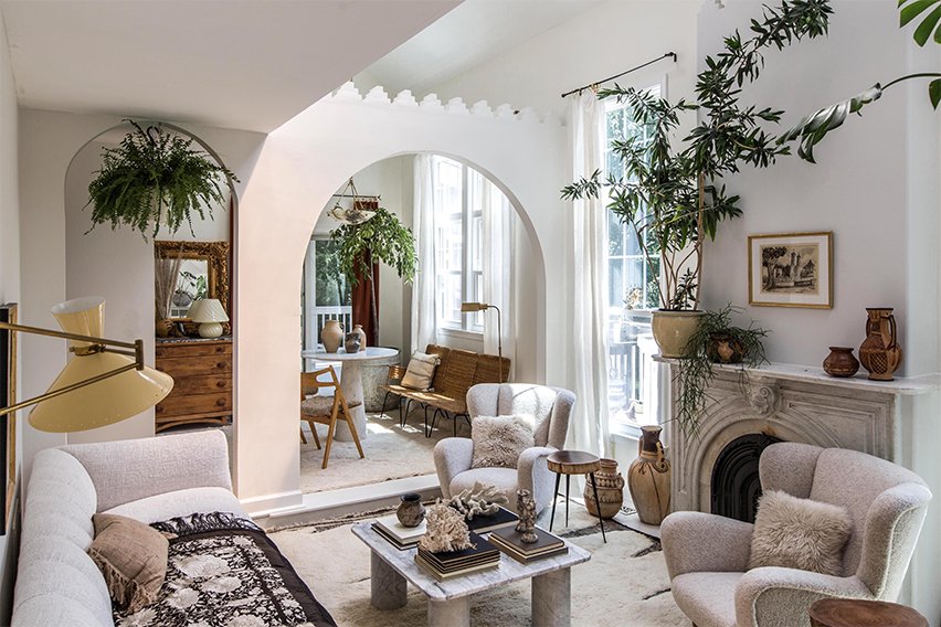 How to decorate a small space.