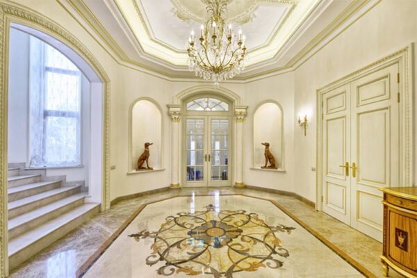 Majestic marble floor designs for an elegant home!
