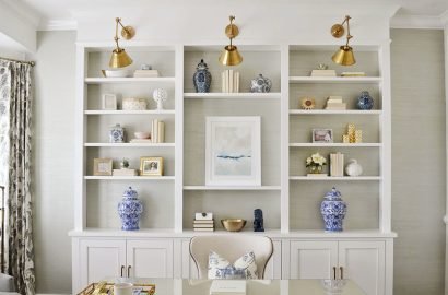Style up a shelf