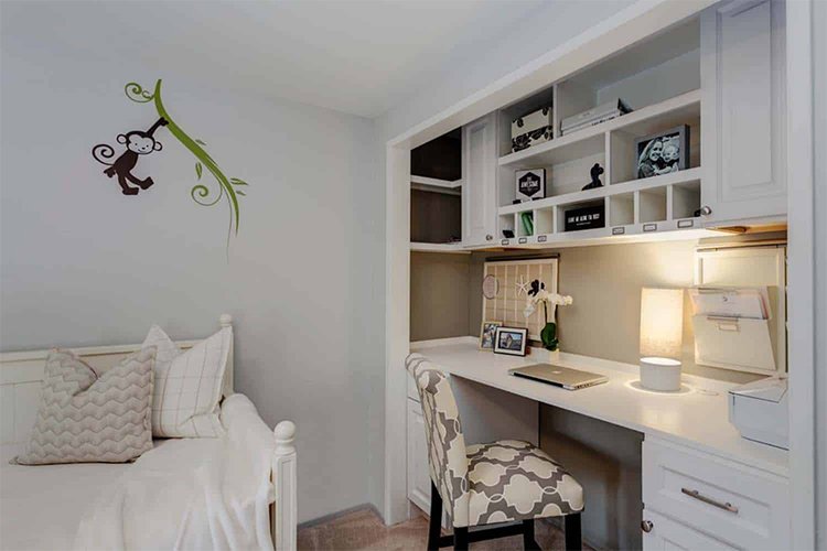 5 ideas for designing a work area in a bedroom