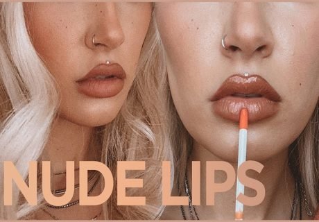 Perfect your fall nude lip combo: cork liner, Kim KW lipstick and gloss