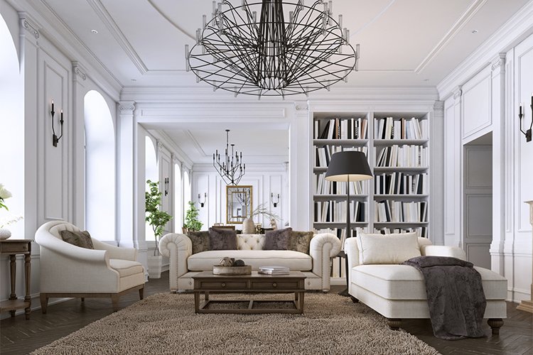 Luxurious living room designs for luxurious living